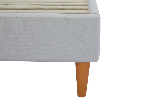 DKD Home Decor Cama Urban Beige 219 x 104 x 170 cm Poliester Madera