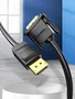 Vention HAFBG Adaptador de Cable de Vídeo DisplayPort Macho a DVI Macho, 1.5m, 1080p a 60Hz, Negro