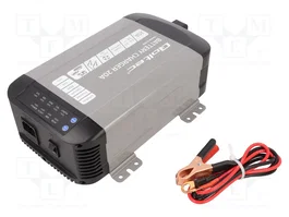 Qoltec Cargador Inteligente Monolith para baterías LiFePO4, AGM, GEL y SLA, 20A, 24V