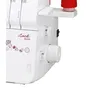 Brother M343D Overlock Máquina de coser 2 agujas, brazo libre, iluminación LED, diferencial ajustable, 3 años de garantía