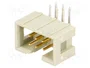 HARTING Conector IDC de datos, 6 pines, 90° angulado, THT, 2.54mm