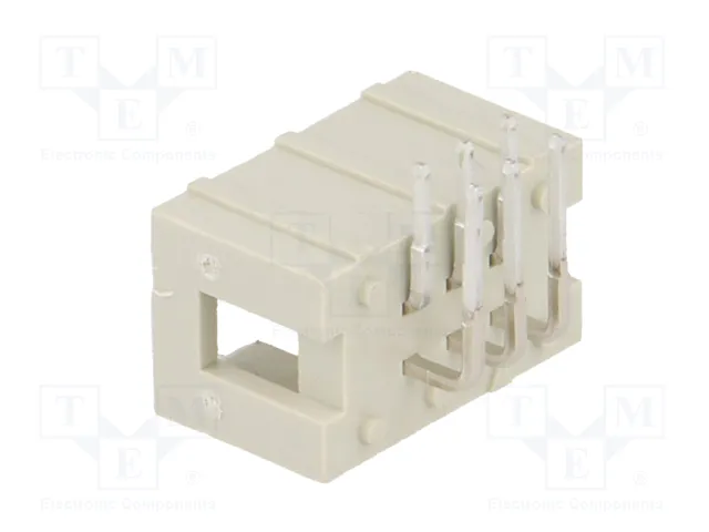 HARTING Conector IDC de datos, 6 pines, 90° angulado, THT, 2.54mm HARTING Conector IDC de datos, 6 pines, 90° angulado, THT, 2.54mm