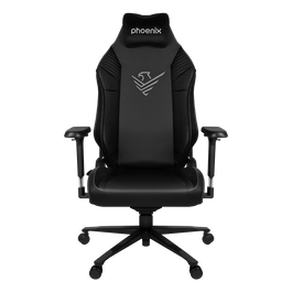 Silla Gaming Phoenix Monarch Cuero Premium Talla R con Ajuste Lumbar, Reclinable 165°, Reposabrazos 4D - Silla Ergonómica para Gaming y Oficina