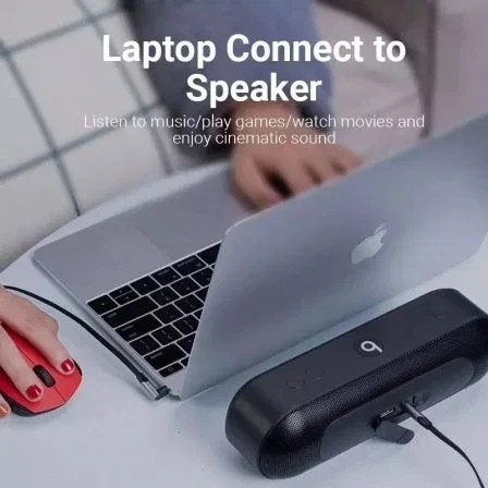 Vention BANHH Cable Auxiliar Estéreo Jack 3.5 Macho a Jack 3.5 Macho 2m Gris