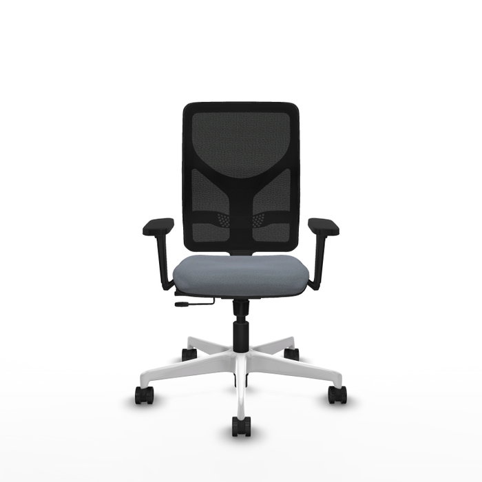 PIQUERAS Y CRESPO Silla de oficina Motilla Gris y Negro PIQUERAS Y CRESPO Silla de oficina Motilla Gris y Negro