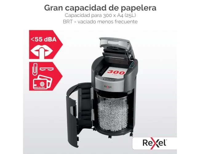 Rexel ShredMax AutoFeed+ 300X P4