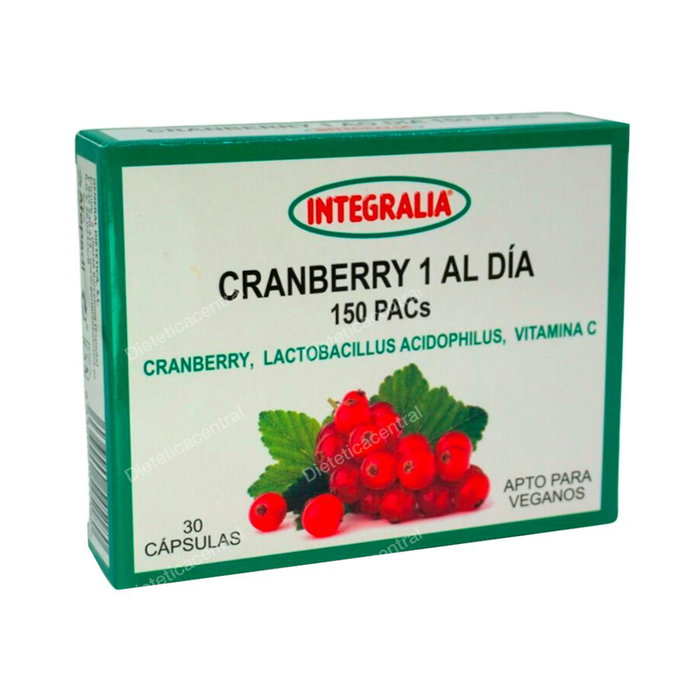 INTEGRALIA Cranberry 1 al día 150 PACs 30 cápsulas