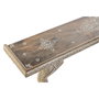 DKD Home Decor Estantería de Mango Elefante Natural y Blanco