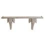 DKD Home Decor Estantería de Mango Elefante Natural y Blanco