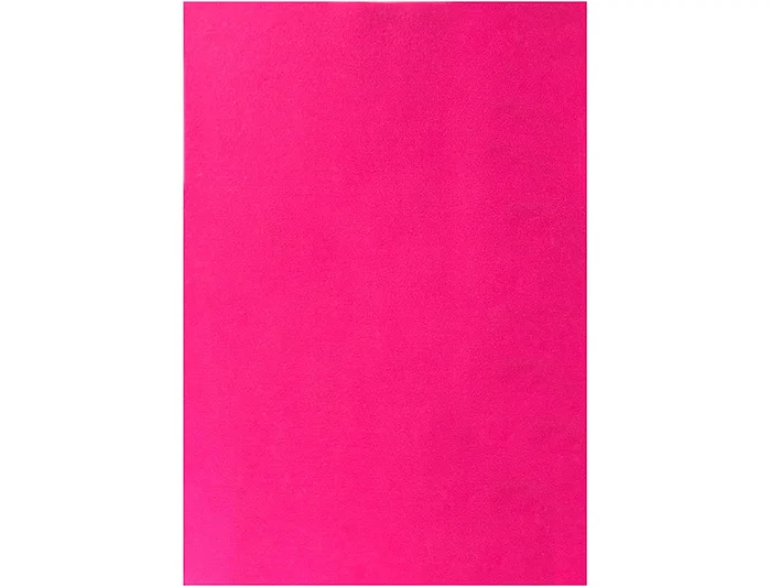 Liderpapel Fieltro Rosa 50x70cm 160g/m2, Pack de 10 unidades