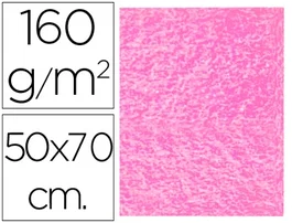 Liderpapel Fieltro Rosa 50x70cm 160g/m2, Pack de 10 unidades