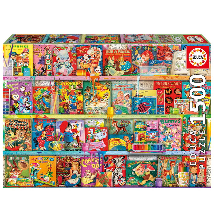 Educa Puzzle 1500 piezas El Rincón De Los Cuadernillos Kitsch