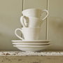 Portmeirion Set 2 Tazas Café Espresso 80 ml Sophie Conran Apto Microondas Lavavajillas