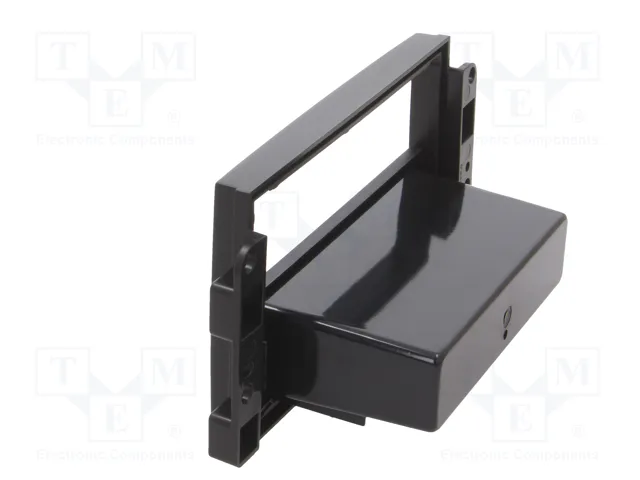 ACV Bastidor de montaje de radio 2 DIN para Chevrolet, negro