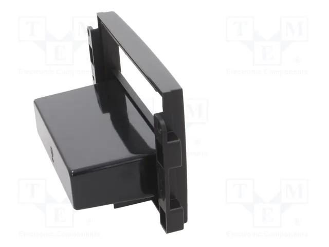 ACV Bastidor de montaje de radio 2 DIN para Chevrolet, negro