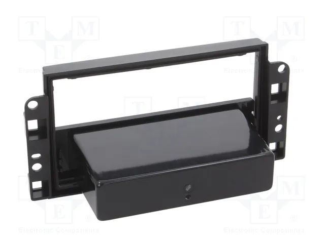 ACV Bastidor de montaje de radio 2 DIN para Chevrolet, negro