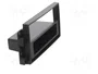 ACV Bastidor de montaje de radio 2 DIN para Chevrolet, negro