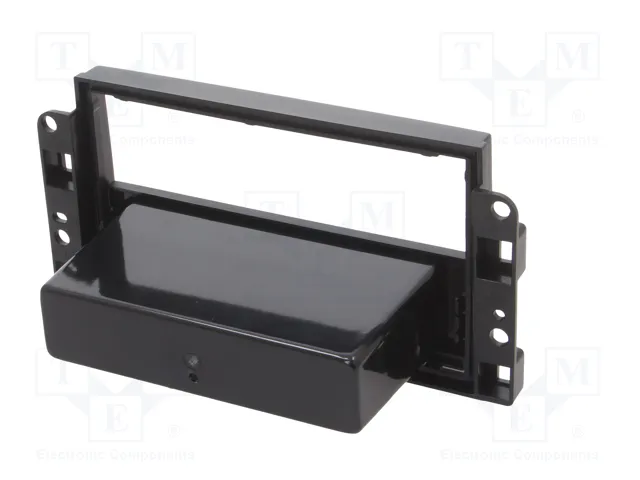 ACV Bastidor de montaje de radio 2 DIN para Chevrolet, negro