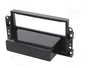 ACV Bastidor de montaje de radio 2 DIN para Chevrolet, negro