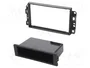 ACV Bastidor de montaje de radio 2 DIN para Chevrolet, negro