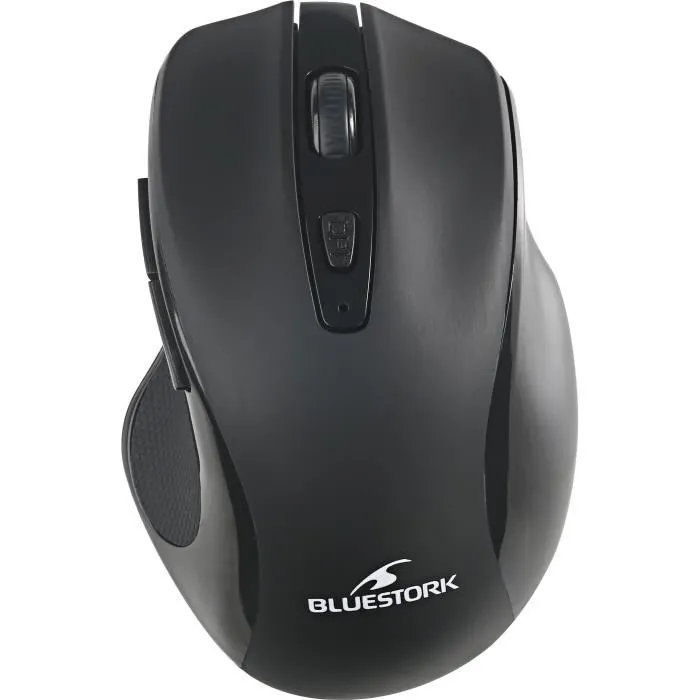 Bluestork Ratón inalámbrico OFFICE 75 negro