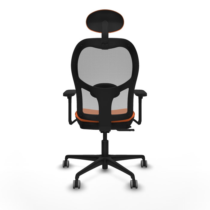 PIQUERAS Y CRESPO Silla de oficina Jorquera Naranja y Gris PIQUERAS Y CRESPO Silla de oficina Jorquera Naranja y Gris