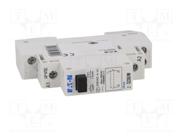 EATON ELECTRIC Z-S230/W Relé de instalación biestable por impulsos SPDT EATON ELECTRIC Z-S230/W Relé de instalación biestable por impulsos SPDT