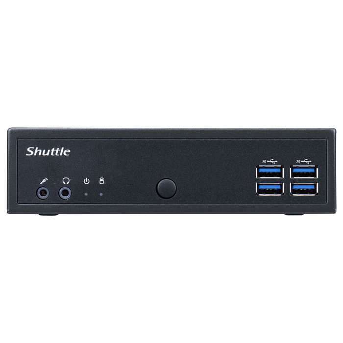 Shuttle DL30N Mini PC Barebone, Intel N100, DDR5-SDRAM, 65W, Negro Shuttle DL30N Mini PC Barebone, Intel N100, DDR5-SDRAM, 65W, Negro