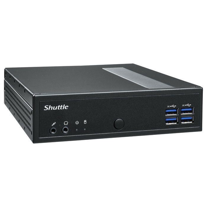 Shuttle DL30N Mini PC Barebone, Intel N100, DDR5-SDRAM, 65W, Negro Shuttle DL30N Mini PC Barebone, Intel N100, DDR5-SDRAM, 65W, Negro