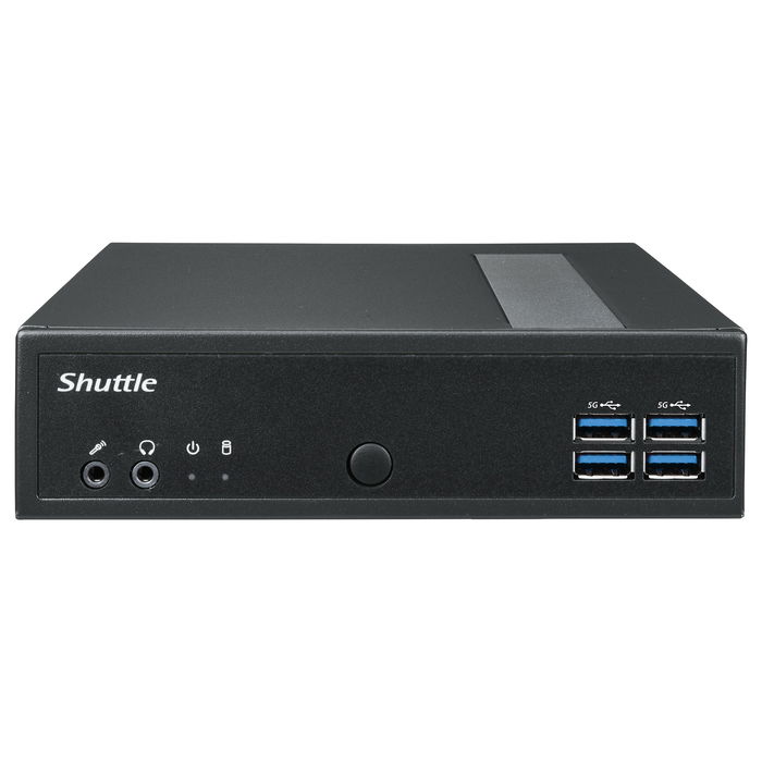 Shuttle DL30N Mini PC Barebone, Intel N100, DDR5-SDRAM, 65W, Negro Shuttle DL30N Mini PC Barebone, Intel N100, DDR5-SDRAM, 65W, Negro