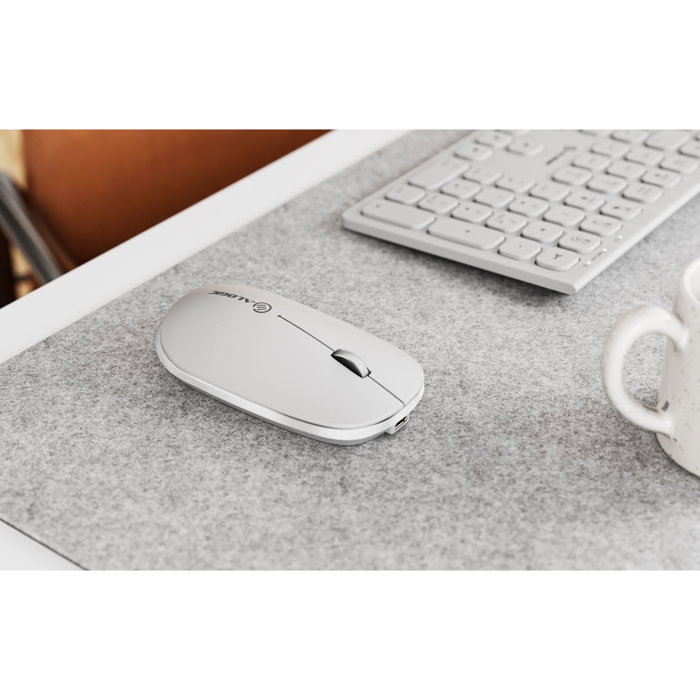 Alogic Echelon Ratón Bluetooth Inalámbrico Blanco