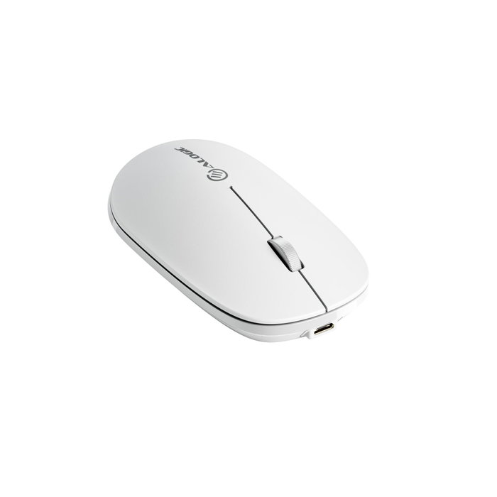 Alogic Echelon Ratón Bluetooth Inalámbrico Blanco