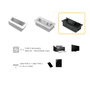 Emuca Multiconector para escritorio Atom 26 Lite Negro