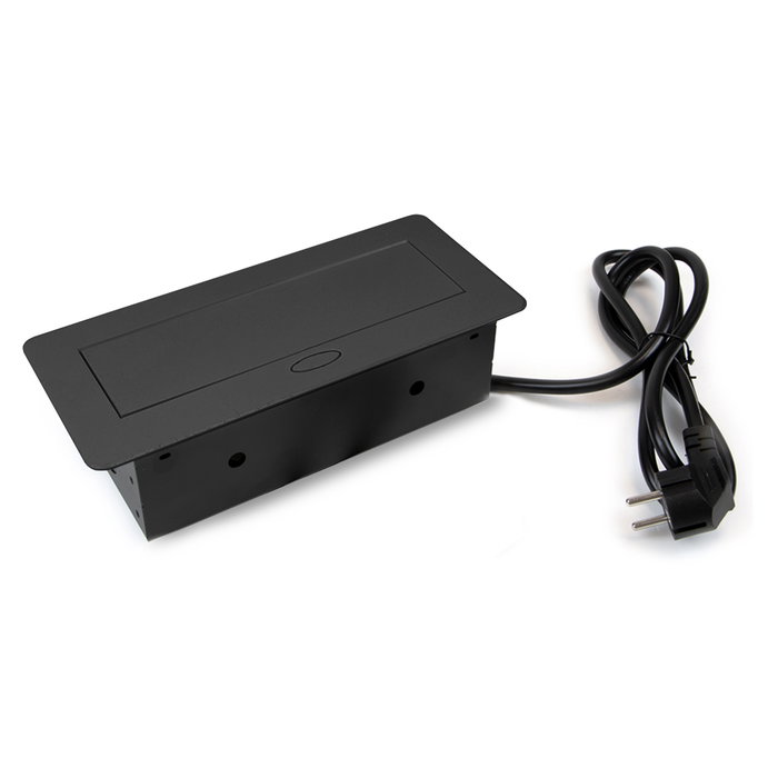 Emuca Multiconector para escritorio Atom 26 Lite Negro