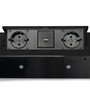 Emuca Multiconector para escritorio Atom 26 Lite Negro