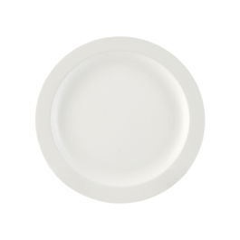 RB Drinks Plato Blanco 18 cm (6 Unidades) Libre de BPA Apto Lavavajillas Microondas