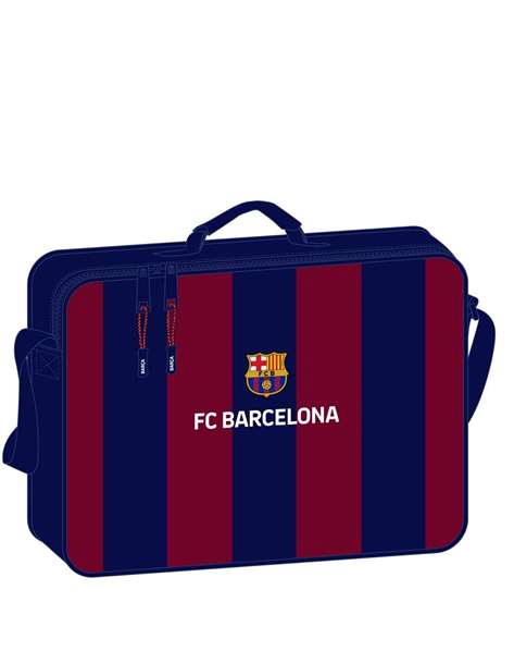 F.C. Barcelona Cartera extraescolar resistente Safta 280x60x380 mm