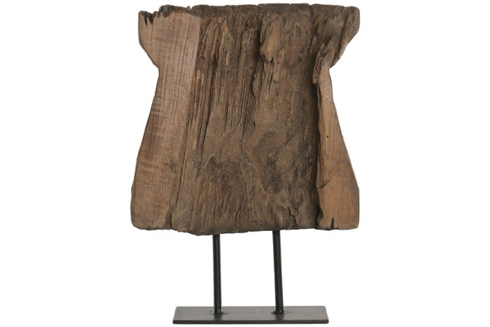 DKD Home Decor Decoración Teca y Hierro Natural Surtida DKD Home Decor Decoración Teca y Hierro Natural Surtida