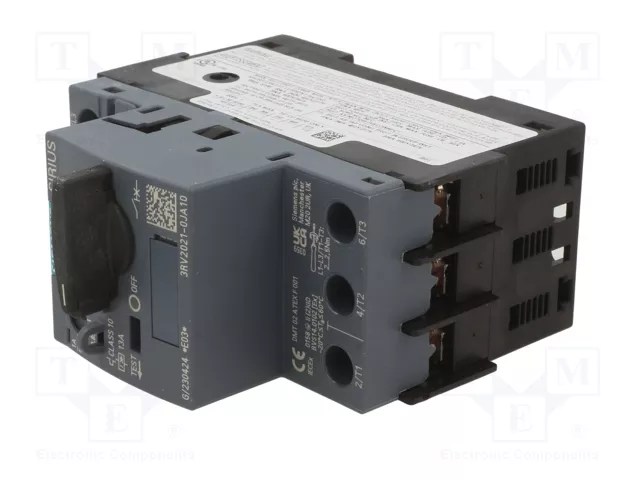 SIEMENS 3RV2 Interruptor motorizado 0,25kW 220÷690VAC SIEMENS 3RV2 Interruptor motorizado 0,25kW 220÷690VAC