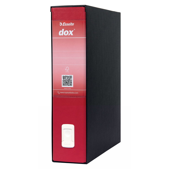 Esselte Archivador de Palanca Dox Lomo 80 mm Rojo Esselte Archivador de Palanca Dox Lomo 80 mm Rojo