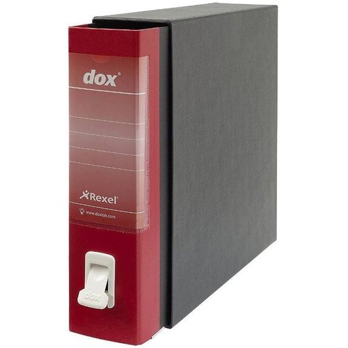 Esselte Archivador de Palanca Dox Lomo 80 mm Rojo Esselte Archivador de Palanca Dox Lomo 80 mm Rojo