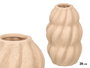 Giftdecor Jarron Sahara Espiral Tierra Ceramica 17x28x17 cm (Set de 6)