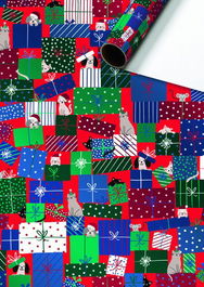 Papel De Regalo Rollo Stewo 0,7X2 M Navidad Taly (Set de 6)