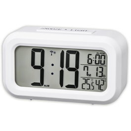 Hama RC 660 Reloj Despertador Digital Blanco