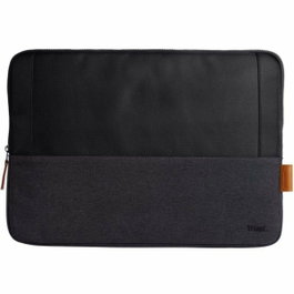 Trust Lisboa Funda Soft Sleeve Negro para Portátiles y Tablets hasta 16 pulgadas