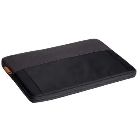 Trust Funda para Portátiles Lisboa 25248 hasta 16" Negra Eco-friendly con Interior Acolchado y Resistente al Agua