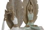 DKD Home Decor Figura Resina Yoga Chica Surtido de 2 Unidades