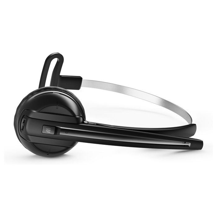 EPOS Impact D 10 Phone DECT Headset Inalámbrico Monoaural Oficina Negro Estación Base 12h conversación