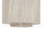 DKD Home Decor Lámpara de Techo de Algodón y Mango Natural