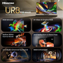 Hisense 65UR8S Smart TV 65 pulgadas RGB-Mini LED 4K Ultra HD
